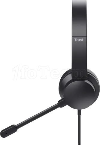 Photo de Casque Micro filaire Trust Ayda (Noir)