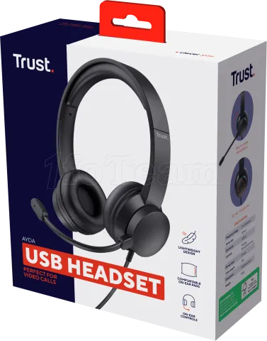 Photo de Casque Micro filaire Trust Ayda (Noir)