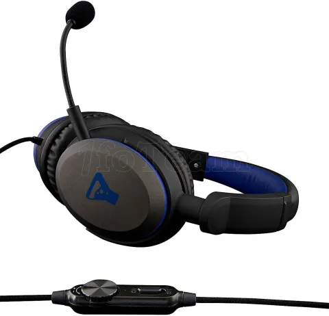 Photo de Casque Micro Gamer The G-Lab Korp Oxygen (Noir/Bleu)