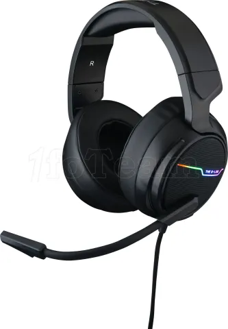 Photo de Casque Micro Gamer The G-Lab Korp Thallium RGB (Noir) -- Id : 177317