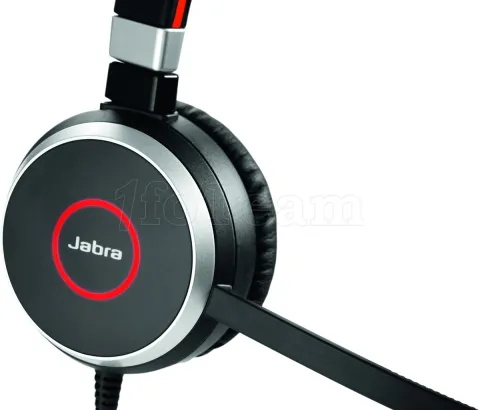 Photo de Casque Micro Jabra Evolve 40 MS Duo (Noir)
