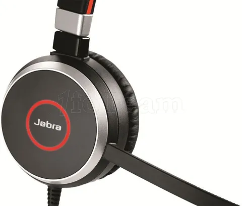 Photo de Casque Micro Jabra Evolve 40 UC Stéréo USB (Noir)