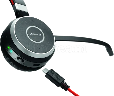 Photo de Casque Micro Jabra Evolve2 65 SE MS Stereo (Noir)