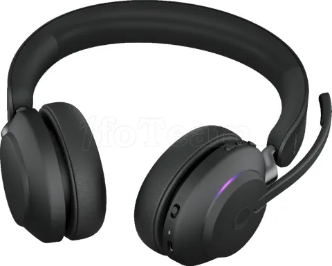 Photo de Casque Micro Jabra Evolve2 Link380 A MS Stéréo (Noir)