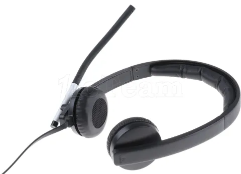 Photo de Casque Micro Logitech H650e Stereo (Noir)