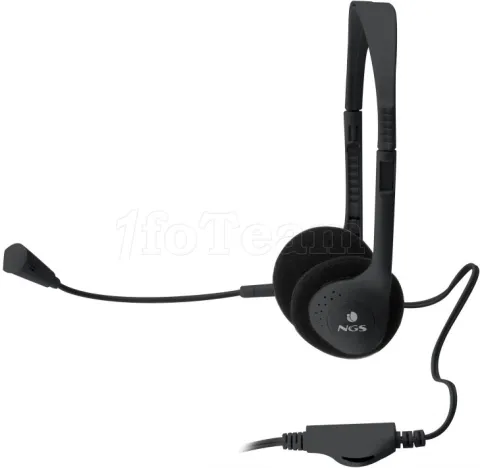 Photo de Casque Micro NGS MS-103 (Noir)