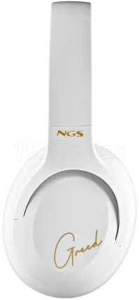 Photo de Casque Micro sans fil Bluetooth NGS Artica Greed (Blanc)