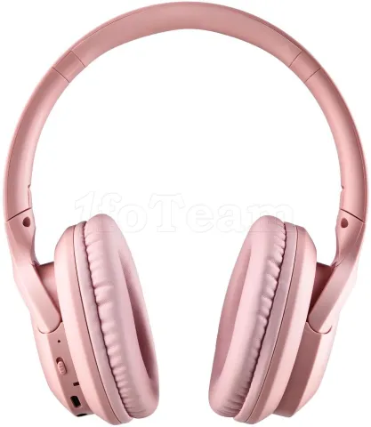 Photo de Casque Micro sans fil Bluetooth NGS Artica Greed (Rose)