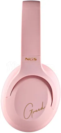 Photo de Casque Micro sans fil Bluetooth NGS Artica Greed (Rose)