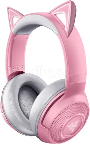Photo de Casque Micro sans fil Bluetooth Razer Kraken BT Kitty (Rose)