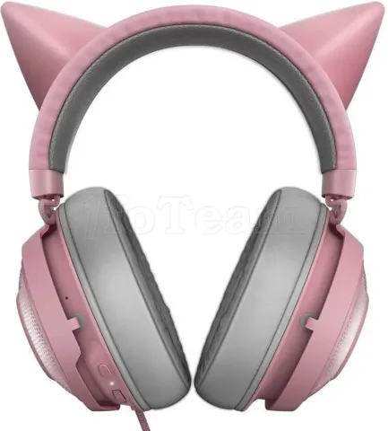 Photo de Casque Micro sans fil Bluetooth Razer Kraken BT Kitty (Rose)