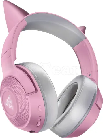 Photo de Casque Micro sans fil Bluetooth Razer Kraken BT Kitty (Rose)