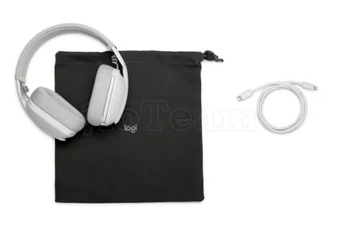 Photo de Casque Micro sans fil Logitech Zone Vibe 100 (Blanc)