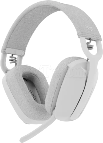 Photo de Casque Micro sans fil Logitech Zone Vibe 100 (Blanc)