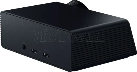Photo de Casque Micro sans fil Razer Kraken V4 Pro RGB (Noir)