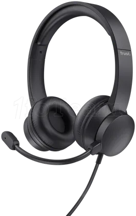 Photo de Casque Micro Trust Ayda PC (Noir)