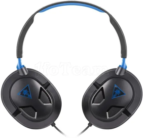 Photo de Casque Micro Turtle Beach Ear Force Recon 50P (compatible PS4/PS Vita) (Noir/Bleu)