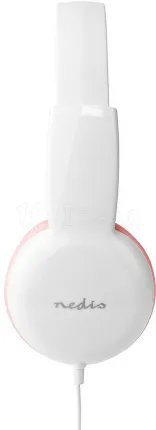 Photo de Casque pour enfants Nedis HPWD4200 (Blanc/Rose)