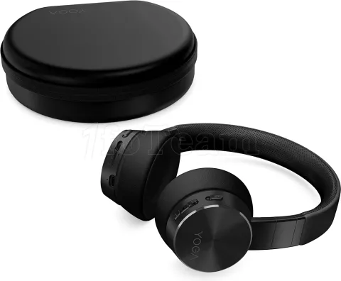 Photo de Casque sans fil Bluetooth à réduction de bruit Lenovo Yoga Noir -- Id : 177056