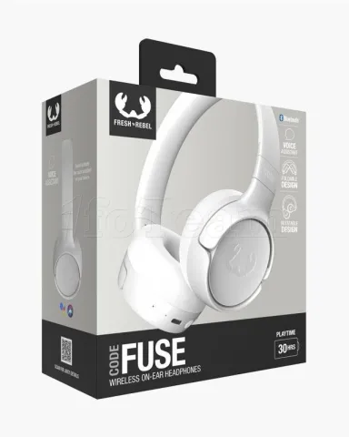 Photo de Casque sans fil Bluetooth Fresh'n Rebel Code Fuse (Gris)