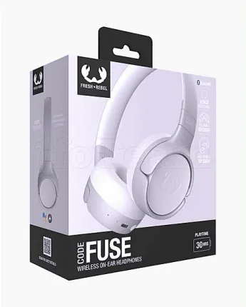 Photo de Casque sans fil Bluetooth Fresh'n Rebel Code Fuse (Violet)
