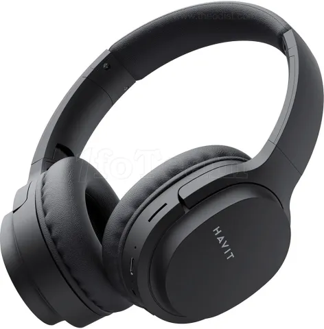 Photo de Casque sans fil Bluetooth Havit H628BT (Noir)