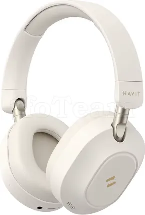 Photo de Casque sans fil Bluetooth Havit H633BT (Beige)