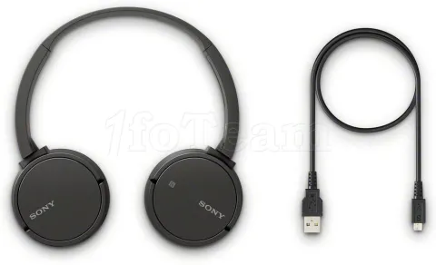 Photo de Casque sans fil Bluetooth Sony WH-CH500 (Noir)
