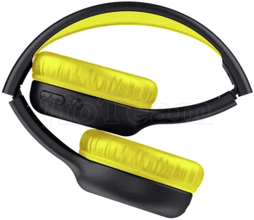 Photo de Casque sans fil pour enfant Trust Nouna (Noir/Jaune)