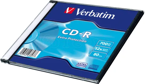 Photo de CD-R en boitier imprimable Verbatim - 700Mo
