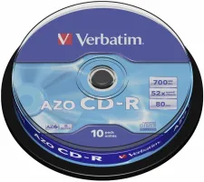Photo de CD Verbatim 700 Mo 52X ( spindle de 10 )