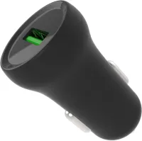 Photo de Chargeur Allume Cigare T'nb 1x USB-A 18W + cable inclus (Noir)