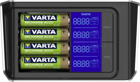 Photo de Chargeur de piles rapide Varta avec écran LCD