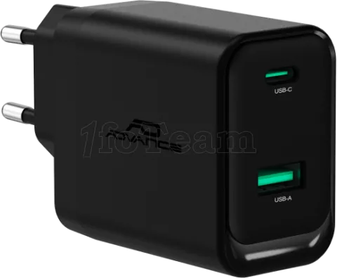 Photo de Chargeur secteur Advance QuickFlex USB-C 45W (Noir)