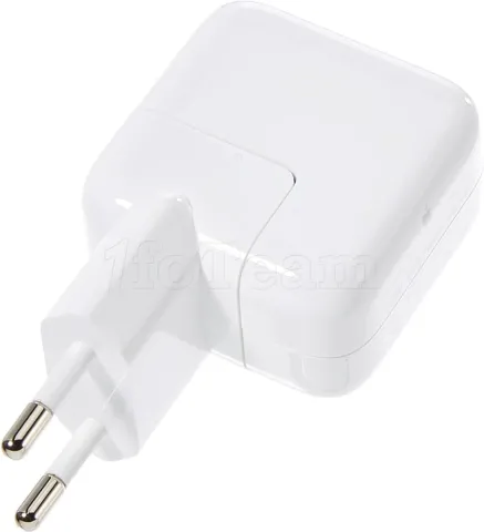 Photo de Chargeur secteur Apple 1 port USB-A 12W (Blanc)