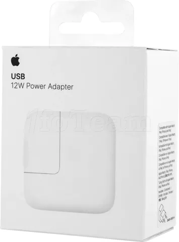 Photo de Chargeur secteur Apple 1 port USB-A 12W (Blanc)