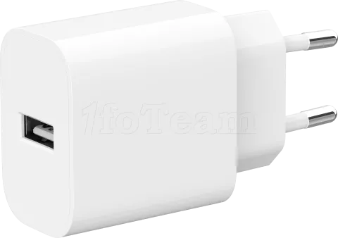 Photo de Chargeur secteur Gembird - 1x USB-A 12W (Blanc)