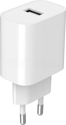 Photo de Chargeur secteur Gembird - 1x USB-A 12W (Blanc)