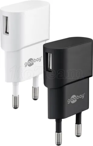 Photo de Chargeur secteur Goobay 1x port USB-A 5W (Blanc)