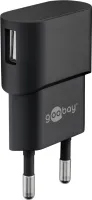 Photo de Chargeur secteur Goobay 1x port USB-A 5W (Noir)