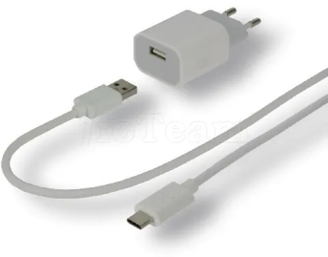 Photo de Chargeur secteur MCL-Samar USB 5V+ cable USB type C