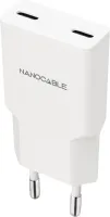 Photo de Nanocable 2x USB-C  25W