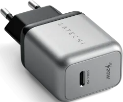 Photo de Chargeur secteur Satechi 1x port USB-C 20W (Gris)