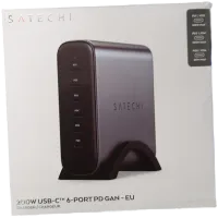 Photo de Chargeur secteur Satechi GaN 6x port USB-C 200W (Gris) - ID 194118