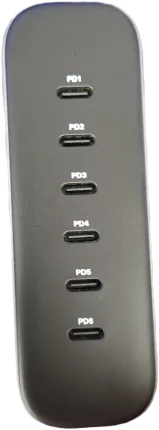 Photo de Chargeur secteur Satechi GaN 6x port USB-C 200W (Gris) - ID 194118