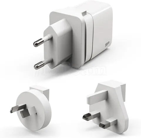 Photo de Chargeur secteur Silicon Power Boost Charger QM16 1x port USB-C/A 20W (Blanc)