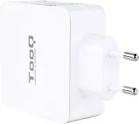 Photo de Chargeur secteur TooQ 1x port USB-A + 1x port USB-C 48W (Noir)