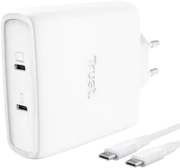Photo de Chargeur secteur Trust Maxo 2x port USB-C - 100W (Blanc)