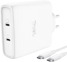 Photo de Chargeur secteur Trust Maxo 2x port USB-C - 100W (Blanc)