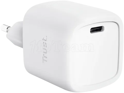 Photo de Chargeur secteur Trust Maxo  USB-C 30W (BLANC)